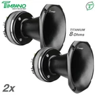 2X Timpano TPT-DH2000 Pro Titanium Driver 2" Aluminum Exit Horn 900W Pack New. Price: $149.90.