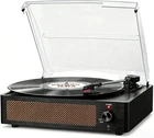 Player With Speakers Vintage Turntable For Vinyls Records Belt-driv New. Price: $46.49.