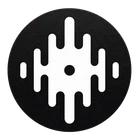 Serato 12" Dj Logo Slipmats - White On Black (pair) New. Price: $38.00.