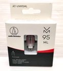 Audio-technica Type Stereo Cartridge AT-VM95ML Solid Micro Linear Needle Red New. Price: $175.11.