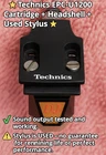Technics EPC-U1200 Cartridge W/ Headshell & Used Stylus Japan Tested. Price: $118.37.