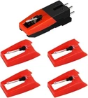 Banpa 5 Piece Record Player Needle With One Cartridge New. Price: $12.28.