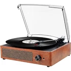 Kedok Vinyl Record Player Bluetooth Turntable 2 Built-in Speakers 3-SPEED New. Price: $64.35.