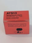 Audio-technica ATS13 Replacement Stylus, Elliptical Nude Diamond Open. Price: $100.00.