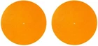 Orange Felt Turntable Pair 12-INCH Vinyl Record Dj Pro Platter New. Price: $12.59.