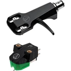 Audio-technica AT-VM95E/H Headshell/cartridge Combo Kit New. Price: $109.00.