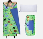 Wildkin Kids Nap Mat Cozy Soft Microfiber With Pillow & Carry Strap- Ages 3-7 New. Price: $46.00.