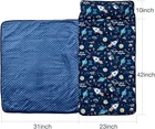 Beeweed Toddler Nap Mat, Rollup Design Kid Sleeping With Removable Pillow & New. Price: $14.99.