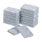 Uxcell Furniture Pads, 16PCS 1.4"X0.9" - Rectangle Self Adhesive Felt Grey New. Price: $17.99.