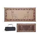 Stylish Camping PE1 Black /brown/beige 18-FEET Deer Mat 8'X18' New. Price: $111.35.