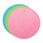 Uxcell 3PCS Silicone Jar Opener Pads, 17.5CM/7" Texture Can Pink, Blue, Green New. Price: $13.49.