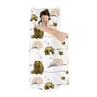Jumpoff Jo Toddler Nap Mat 43" X 21" Removable Pillow & Ultra Soft Rainbow Bear New. Price: $30.00.
