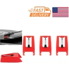 3 Pack Vinyl Record Player Needles Ceramic Compatible With Various Models New. Price: $38.99.