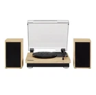 Damaged Crosley Brio 3-SPEED Bluetooth Record Player CR6043A-NA With Speakers For. Price: $35.00.