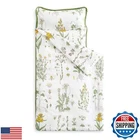 Wake In Cloud - Toddler Nap Mat With Pillow And Blanket, 100% Cotton Fabric, New. Price: $64.99.