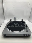 Audio-technica AT-LP60 Silver Fully Automatic Belt-drive Stereo Turntable Used. Price: $149.87.