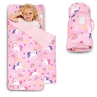 Beavtaens Toddler Nap Mat With Pillow And Minky Blanket, Large 55"X36" Sleepi... New. Price: $47.13.