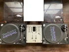 Technics SL1200MK5 Turntable + SH-EX1200 Silver Dj Direct Player Used. Price: $1650.00.
