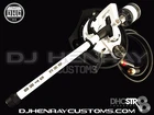 Dhc STR8 Tone Arm Assembly Technic 1200 Black & White 24KT Gld Rcas Int Grnd Used. Price: $459.95.