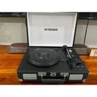 Retroaudio JM101 Portable Suitcase Record Player Bluetooth Black Turntable Used. Price: $52.00.