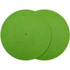 Craspire 2PCS Felt Turntable Mat Vinyl Player Pad 11.61 INCH(29.5CM), Green New. Price: $11.81.