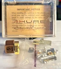 Rare Vintage Shure M55E Cartridge Stylus Original Parts & Case Open. Price: $199.99.