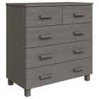 Sideboard Bar Buffet Console Cabinet With Drawers Hamar Solid Wood Pine Vidaxl New. Price: $214.99.