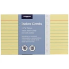 J.burrows Index Cards Ruled 127X76MM 100 Pack 180GSM - Study Flash Brand. Price: $17.49.