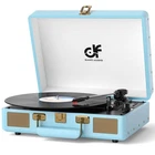 Danfi Audio Df Portable Vinyl Record Player 3-SPEED Bluetooth Turntable New. Price: $114.99.