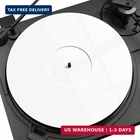 Pro Spin White Acrylic Turntable - Platter Slipmat For 12" Vinyl Vintage Rec New. Price: $37.99.
