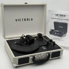 Victrola VSC-550BT Bluetooth Suitcase Record Player Turntable Tested Works Used. Price: $29.99.