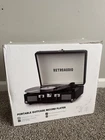 Retroaudio JM-101 Portable Suitcase Record Player Bluetooth Used. Price: $22.23.