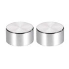 Uxcell Potentiometer Knob Knurled Shaft 25MMX13MM 2PCS, Silver Tone New. Price: $9.58.