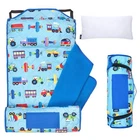 Wildkin Microfiber Modern Quilted Nap Mat With Reusable Pillow For Boys & Girls, New. Price: $67.48.