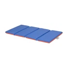 ECR4KIDS Premium Folding Rest Mat, 4-SECTION, 2IN, Sleeping Pad, Blue/red New. Price: $94.57.