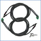 4 Pair Black Technics 1200 1210 6FT Rcas - Neutrik Gold Internal Gnd New. Price: $98.98.