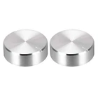 Uxcell Potentiometer Knob Knurled Shaft 30MMX10MM 2PCS, Silver Tone New. Price: $11.51.