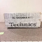 Technics SL-1200MK4 Direct Drive Turntable Quartz 33/45/78 Rpm Black Unused New. Price: $1591.80.