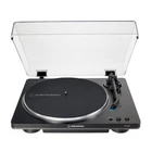 Audio-technica Fully Automatic Belt-drive Turntable (black/grey) Open. Price: $226.60.
