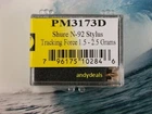 Shure N92E Generic Stylus (for M92E Cartridge) PM3173D New. Price: $39.95.