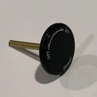 Technics SL-1200MK2 On Off Power Knob & Shaft (mpn SFKT122-01E2) Replacement New. Price: $55.99.