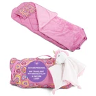 Emily Rose Girls Nap Mat W/ Fleece Blanket & Unicorn Lovey 100% Cotton Toddler New. Price: $37.42.