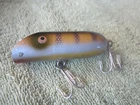 Vintage South Bend Baby Bass Oreno Fishing Lure Yellow Silver Striped Scale Fini. Price: $40.00.