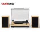 Crosley CR6043A-NA Brio 3-SPEED Bluetooth Record Player Natural W/ Dual Speakers New. Price: $159.99.