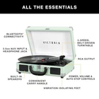 Victrola Journey Bluetooth Portable Suitcase Record Player, VSC-550BT Lavender Used. Price: $48.95.