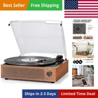 Player With Speakers Vintage Turntable For Vinyls Records Belt-d... New. Price: $73.79.