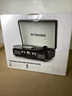 Vinyl Record Player Bluetooth Vintage Portable Suitcase Turntable New. Price: $45.00.