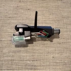 Audio-technica AT-VM95E Cartridge & Stylus Mounted In AT-HS10 Headshell Used. Price: $80.00.