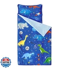 Wake Cloud - Toddler Nap Mat Pillow And Minky Fleece Blanket For Kids Boys New. Price: $37.48.