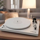 Acrylic Turntable - Vinyl Slipmat For Record Player Accessories, White Ac... New. Price: $16.95.